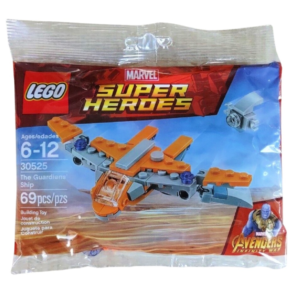 🖤LEGO Marvel SuperHeroes 30525 The Guardians' Ship Polybag Retired New & Sealed